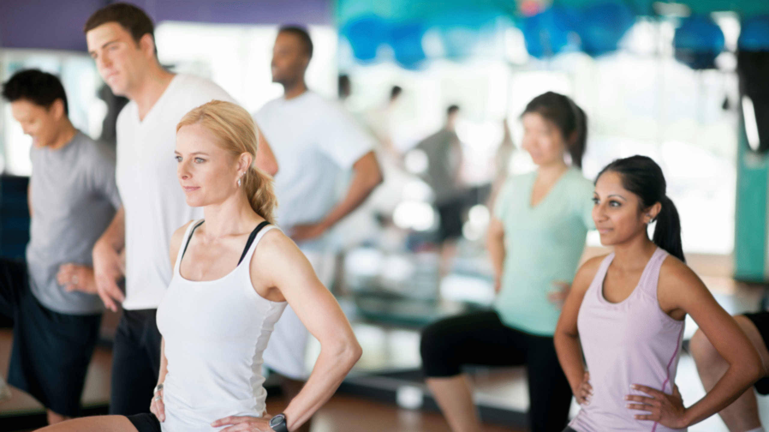 people start their new year workout
