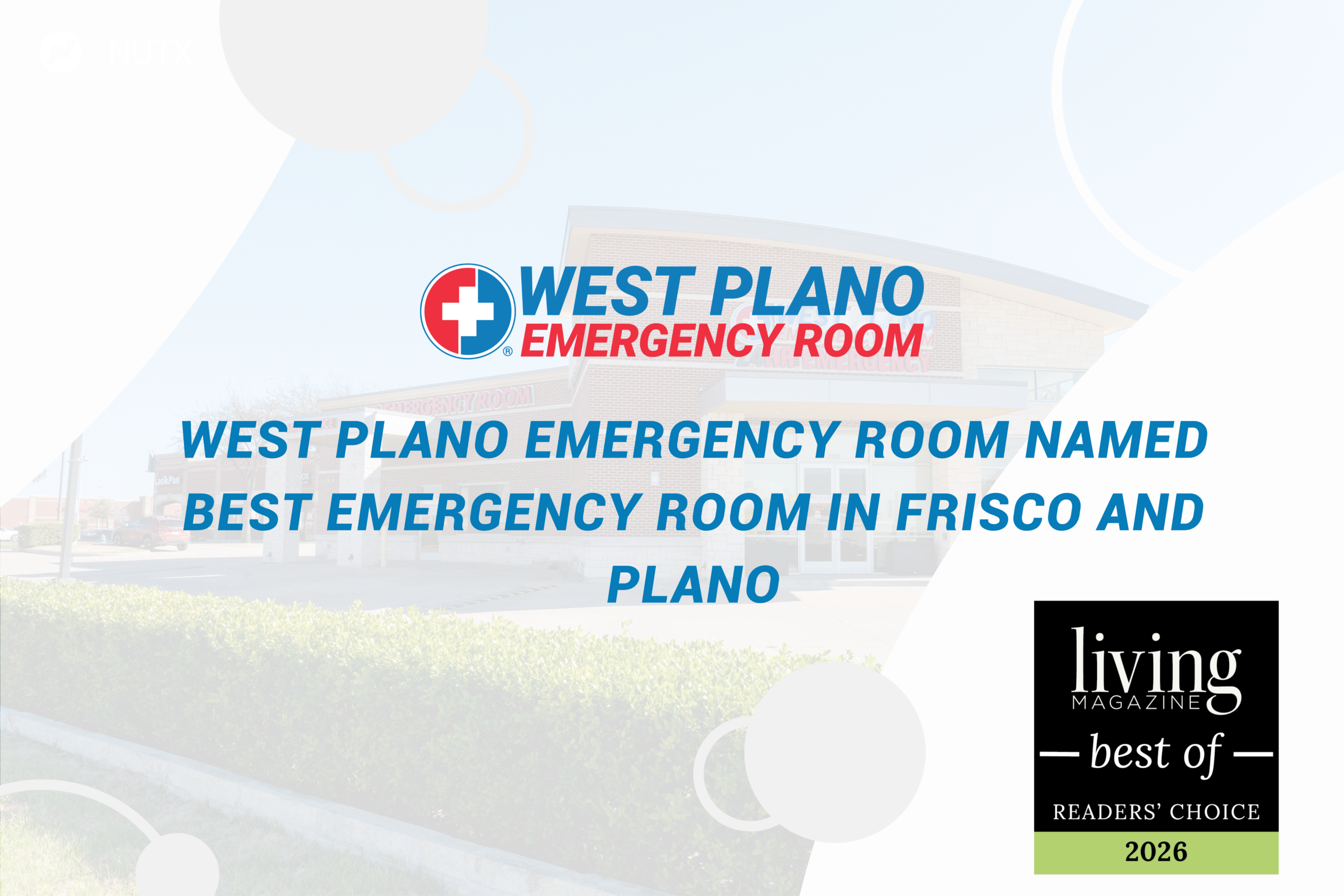 West Plano Emergency Room Named Best Emergency Room in Frisco and Plano